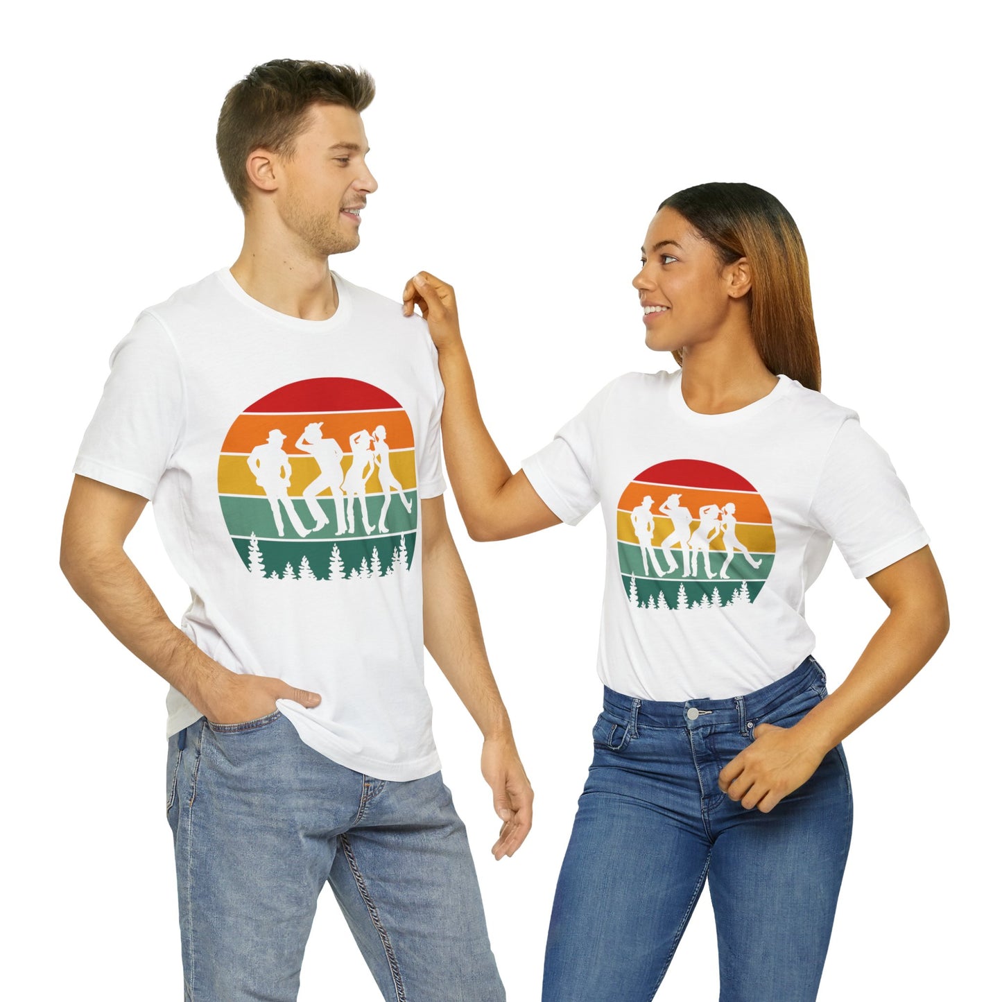 Moonlit Line Dance T-Shirt