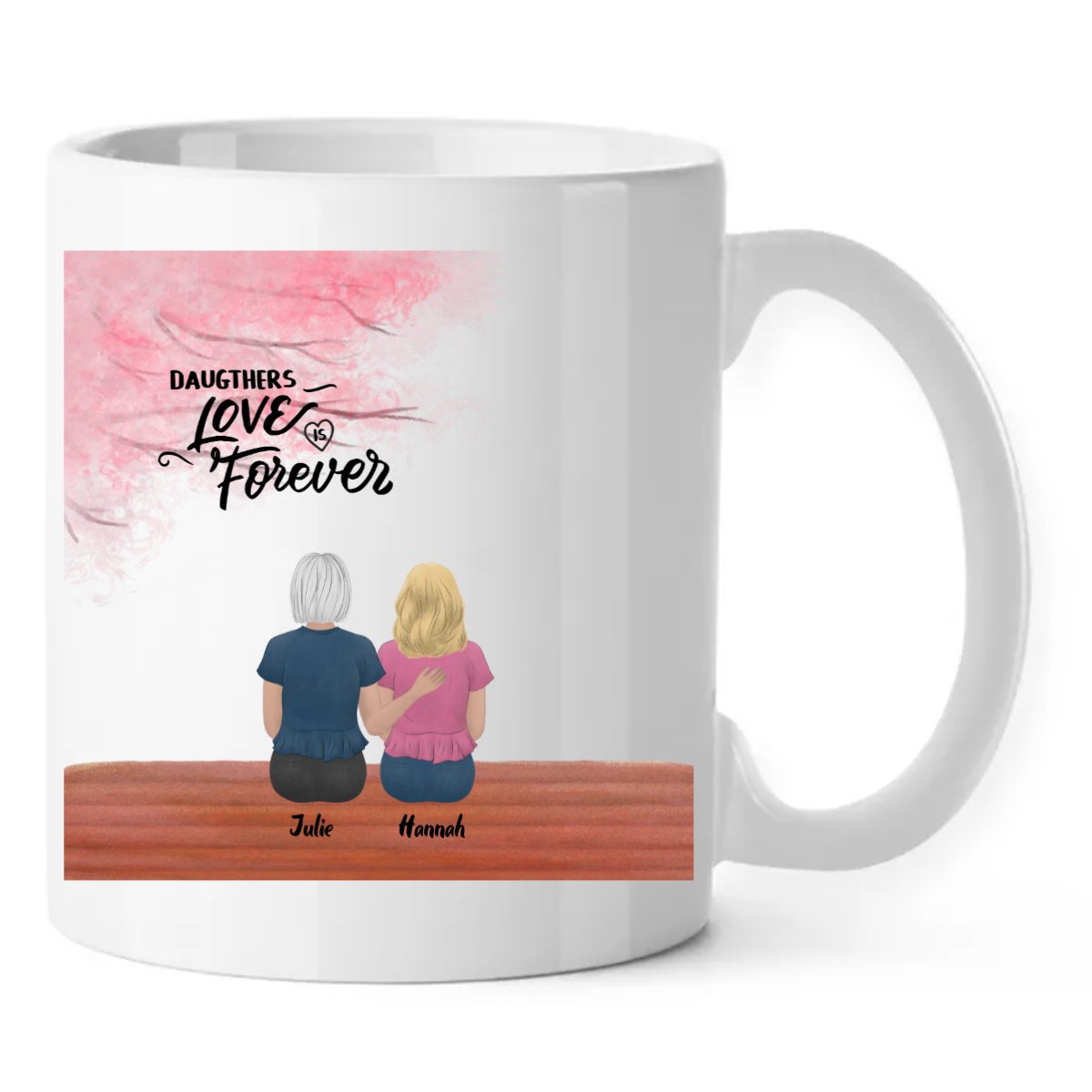 Daughters Love is Forever Mug (11oz - 325ml) Main image