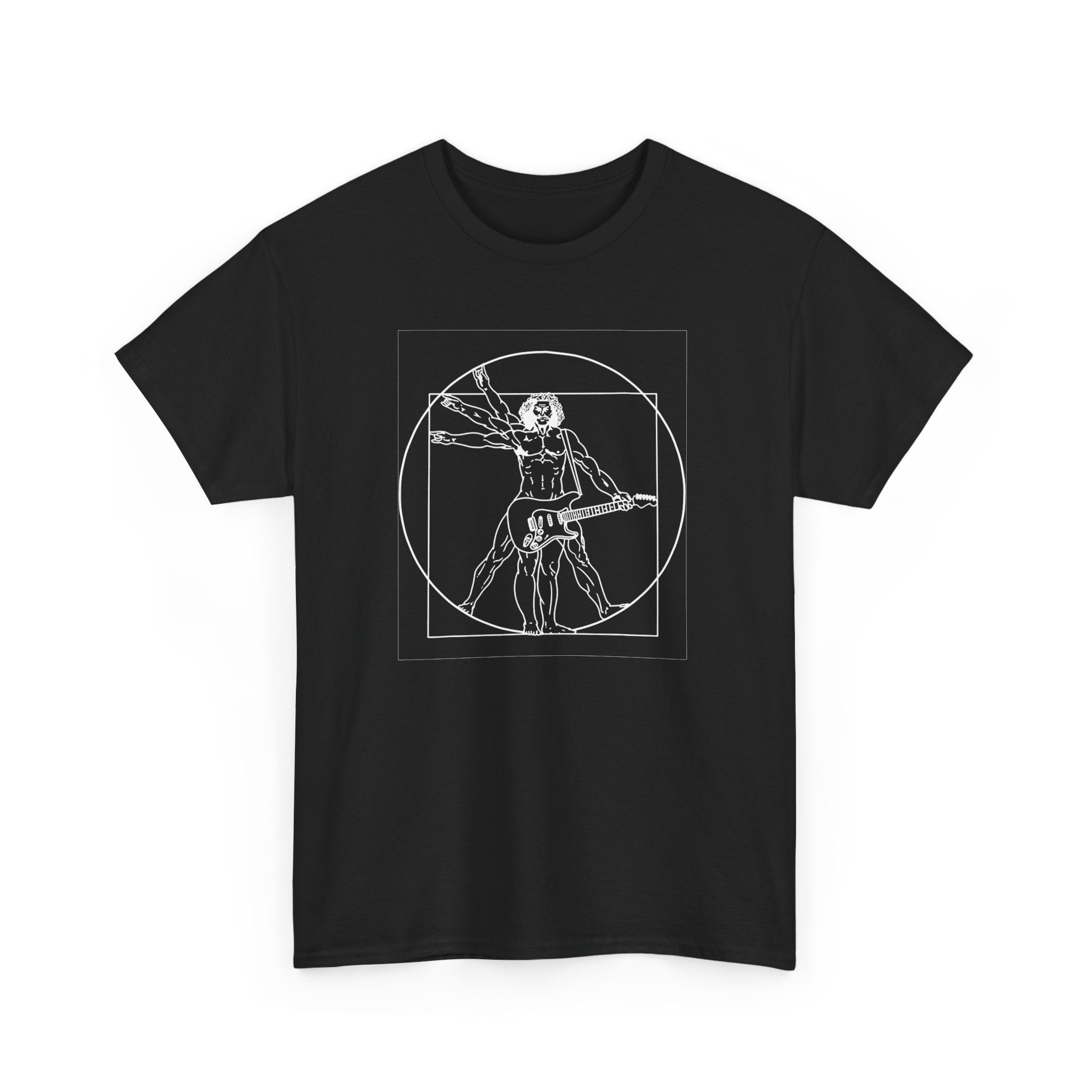 Vitruvian Guitarist - T-Shirt