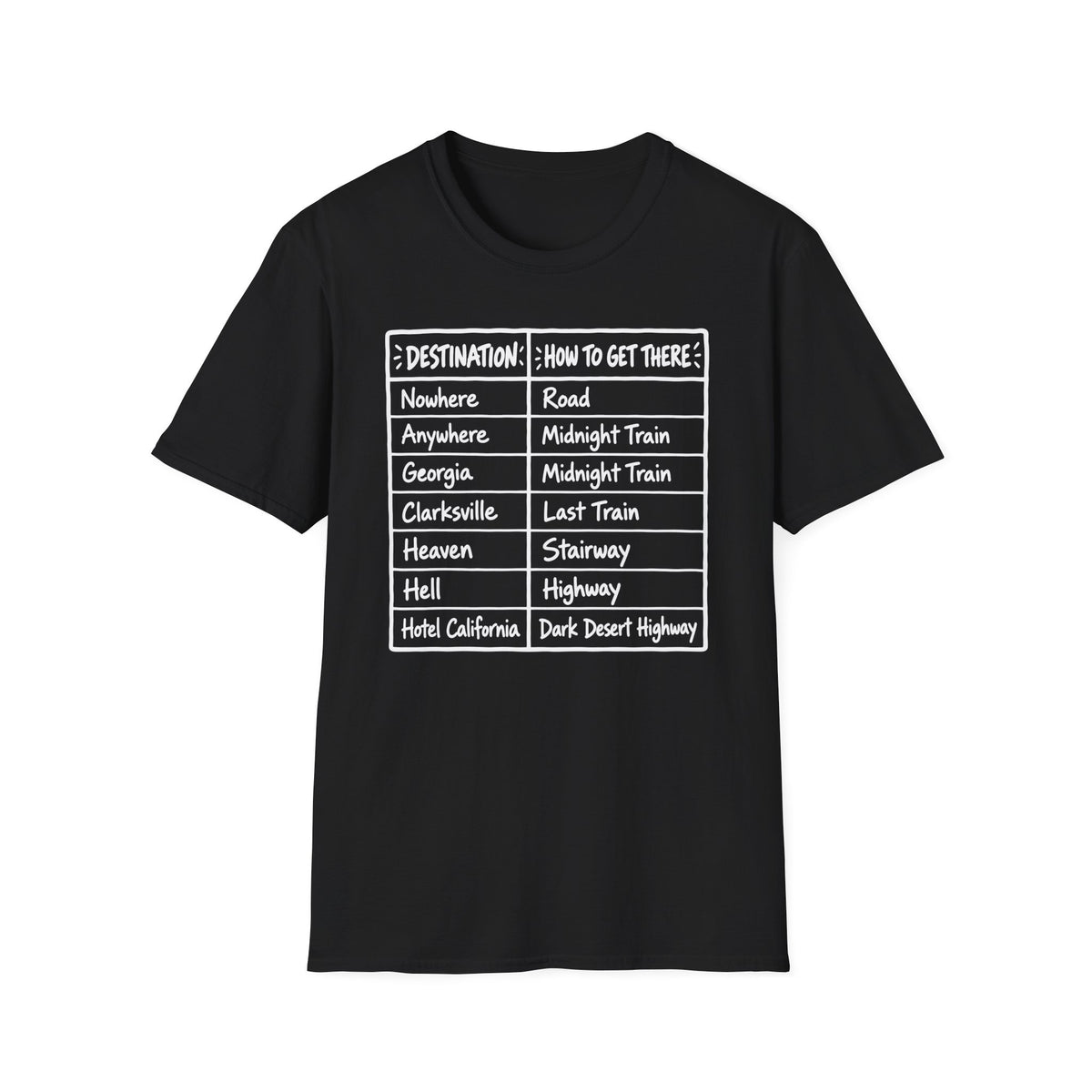 Rock n Roll Destination Tee