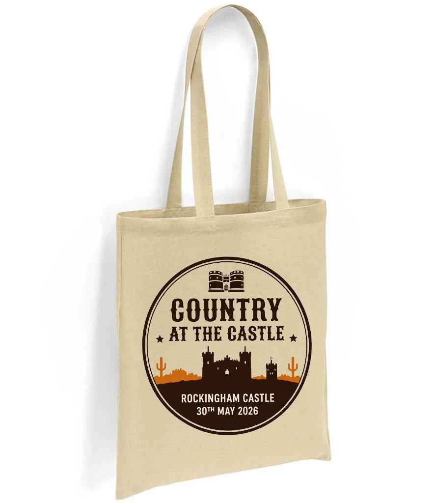 Country at the Castle Natural Tote Bag Main image