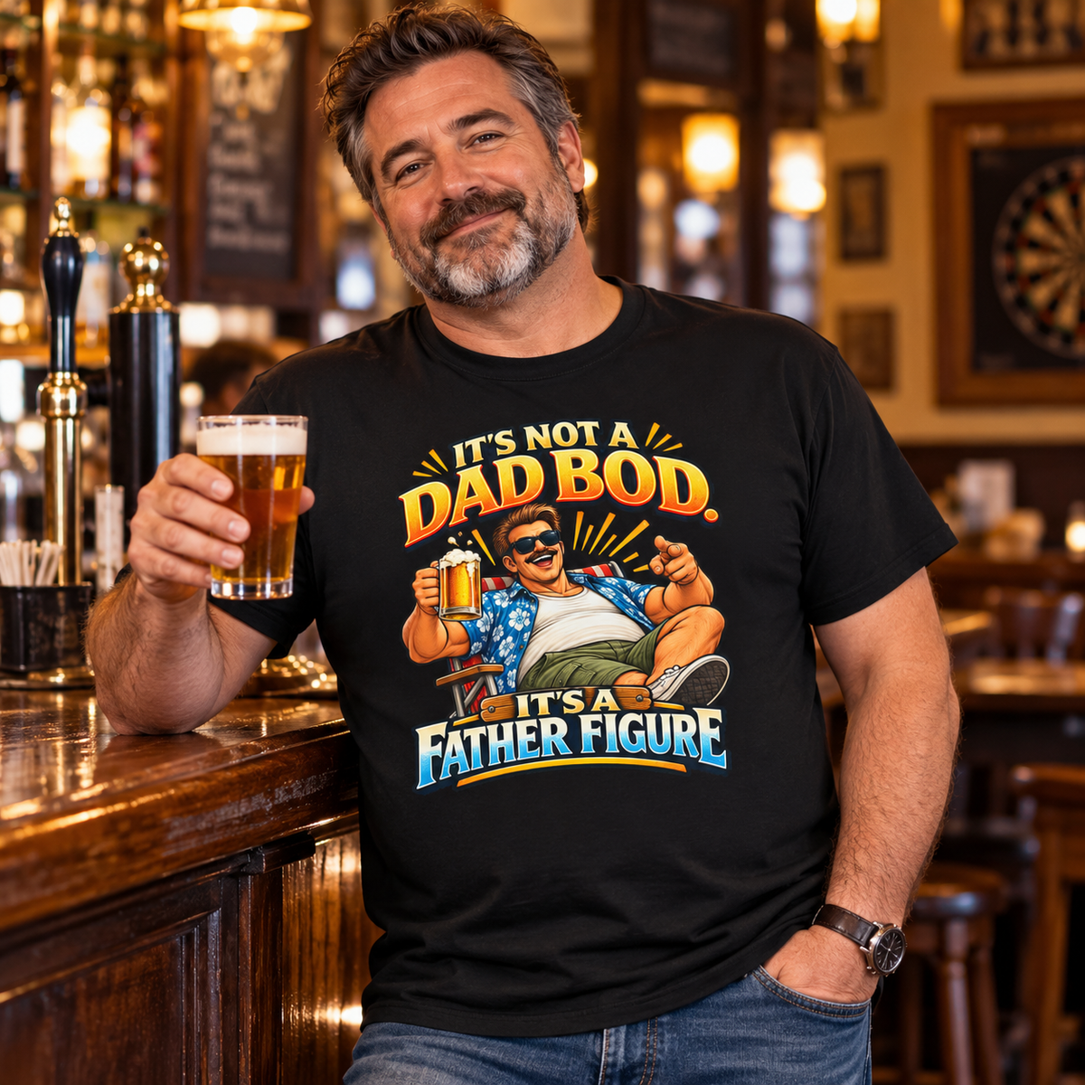It's Not a Dad Bod It's a Father Figure Tee