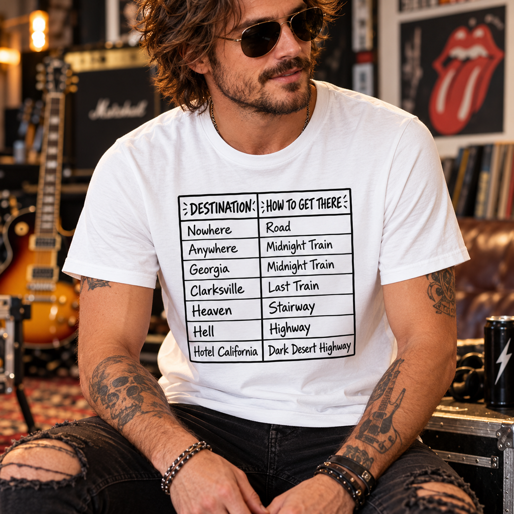 Rock n Roll Destination Tee