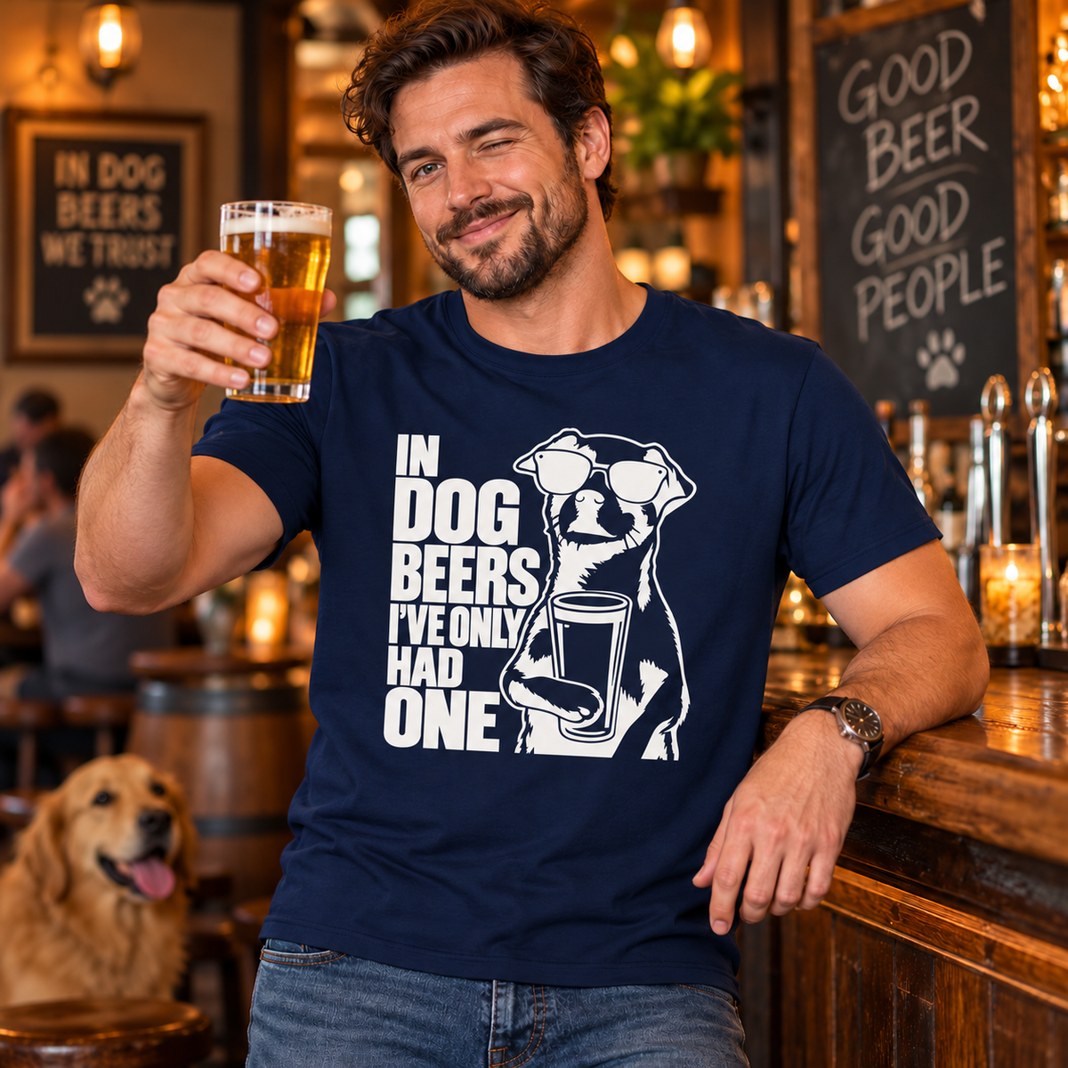 In Dog Beers I've Only Had One Tee