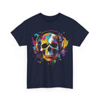 Graffiti Style Skull Music - T-Shirt