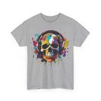 Graffiti Style Skull Music - T-Shirt