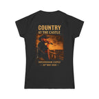 Ladies Fit Country at the Castle Black Tee
