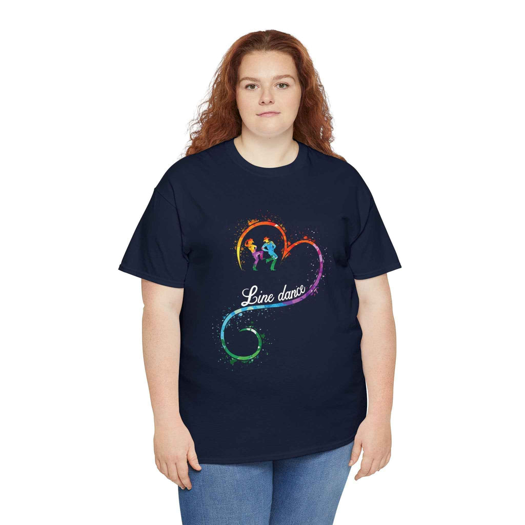 Line Dance Heart T-Shirt