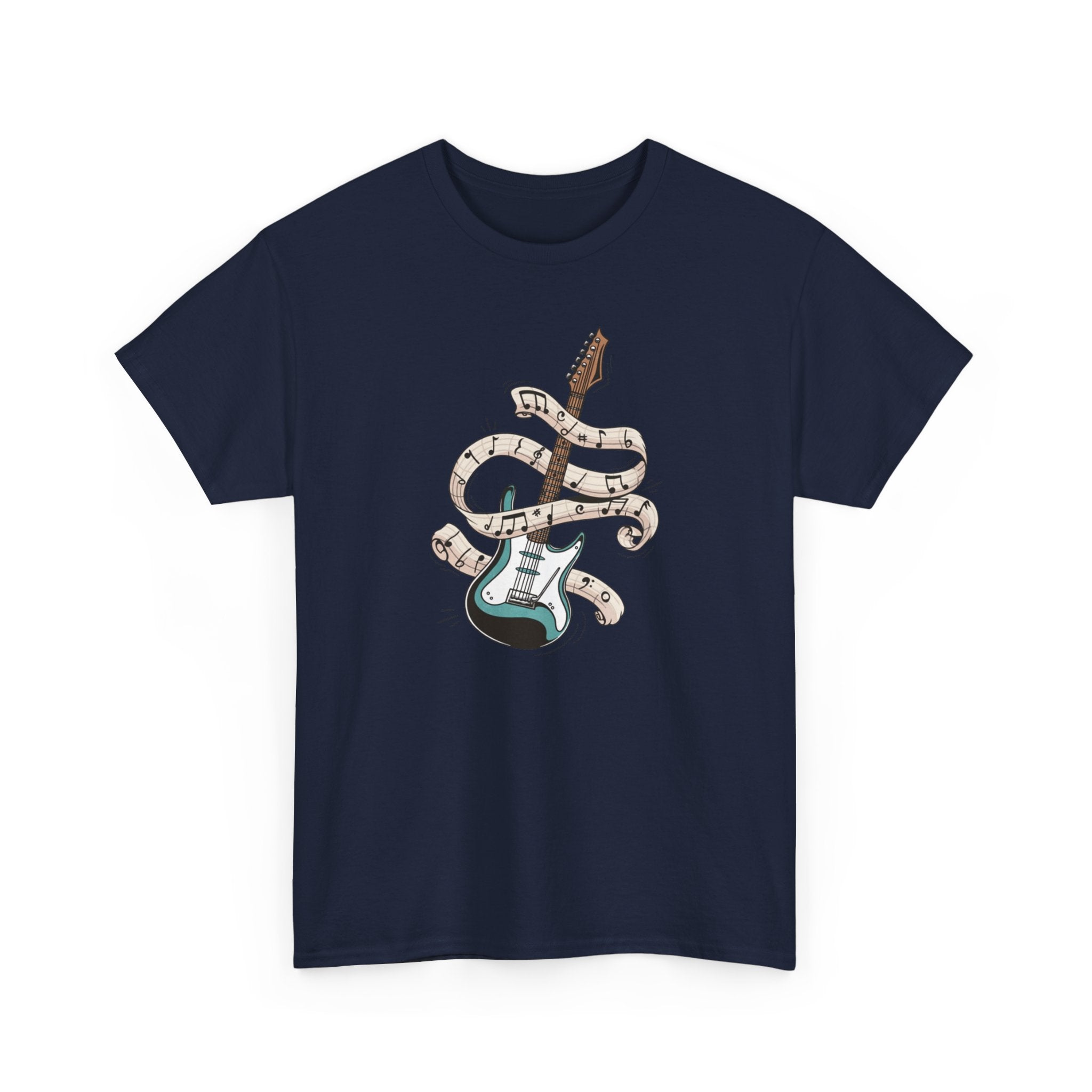 Guitar Musical Notes - T-Shirt Secondary image