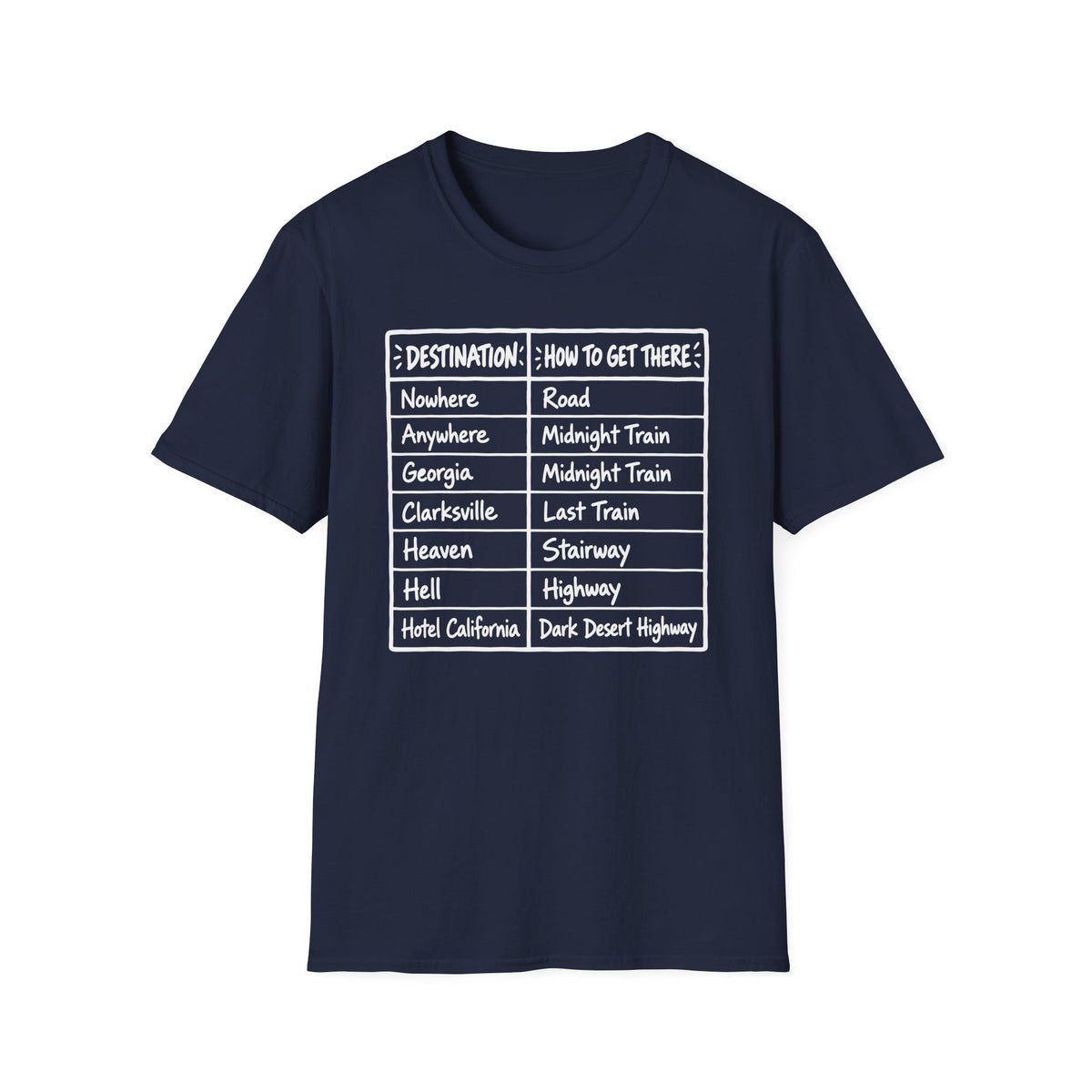 Rock n Roll Destination Tee