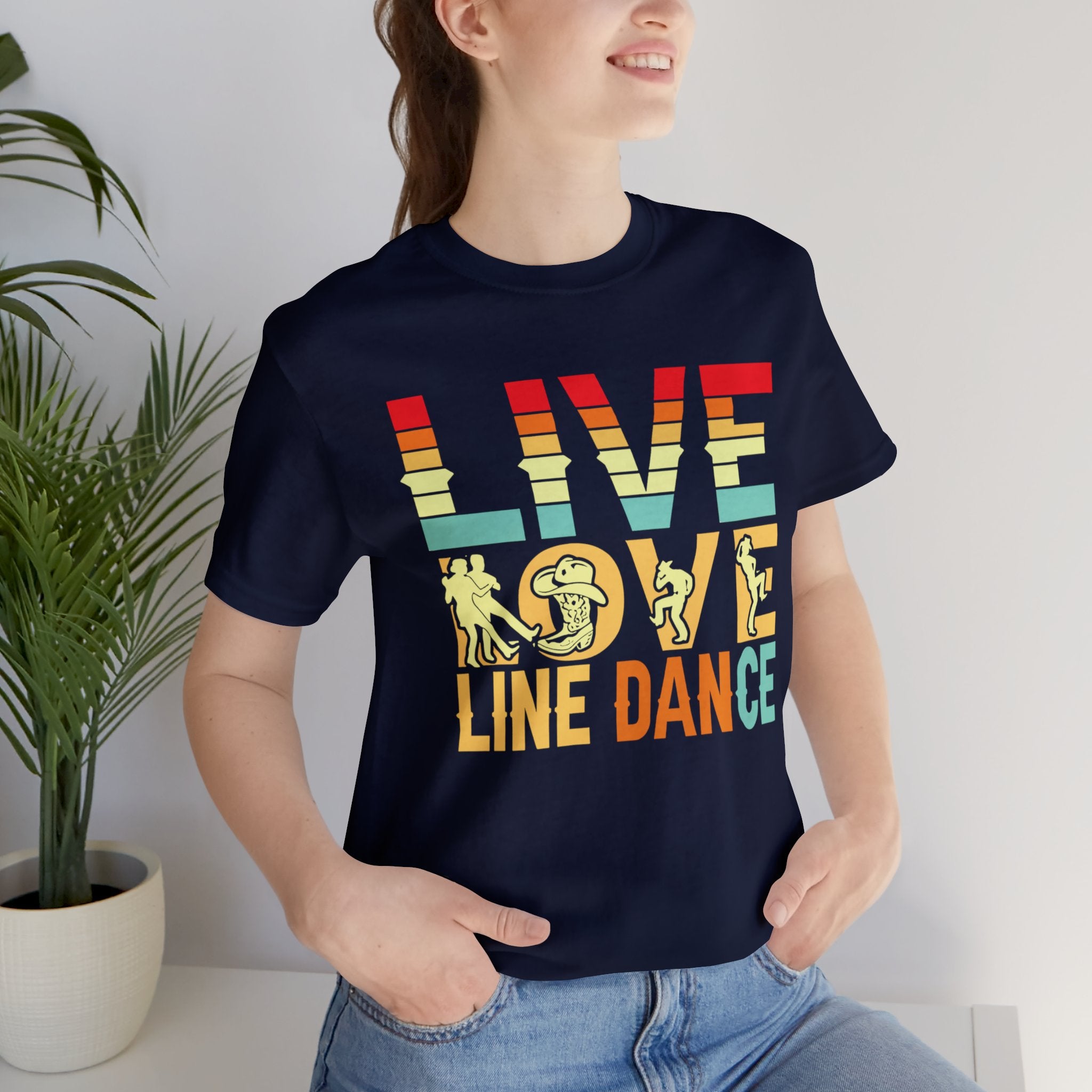 Live Love Line Dance T-Shirt