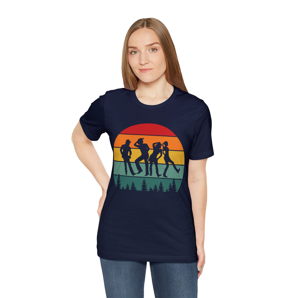Moonlit Line Dance T-Shirt