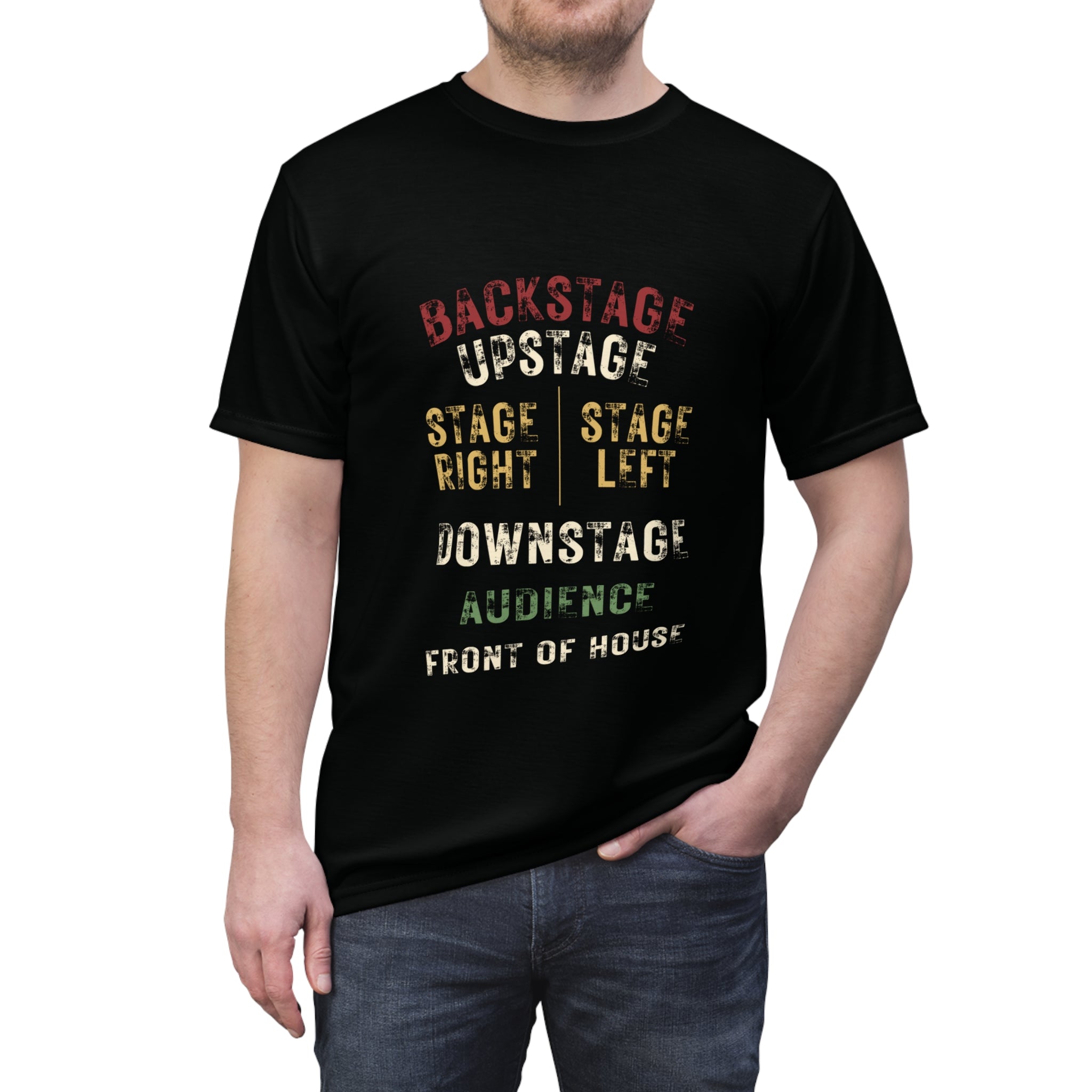 Theatre Kid - Stage Layout (T-Shirt Secondary image