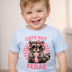 Cute but Feral Toddler Tee