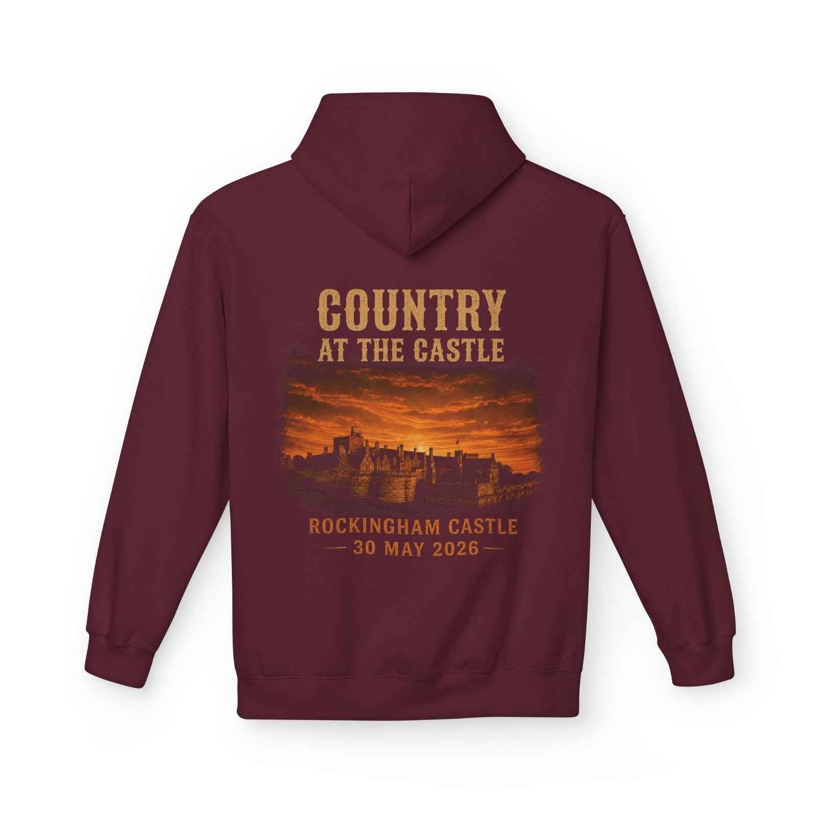 Rockingham Castle Maroon Hoodie Main image