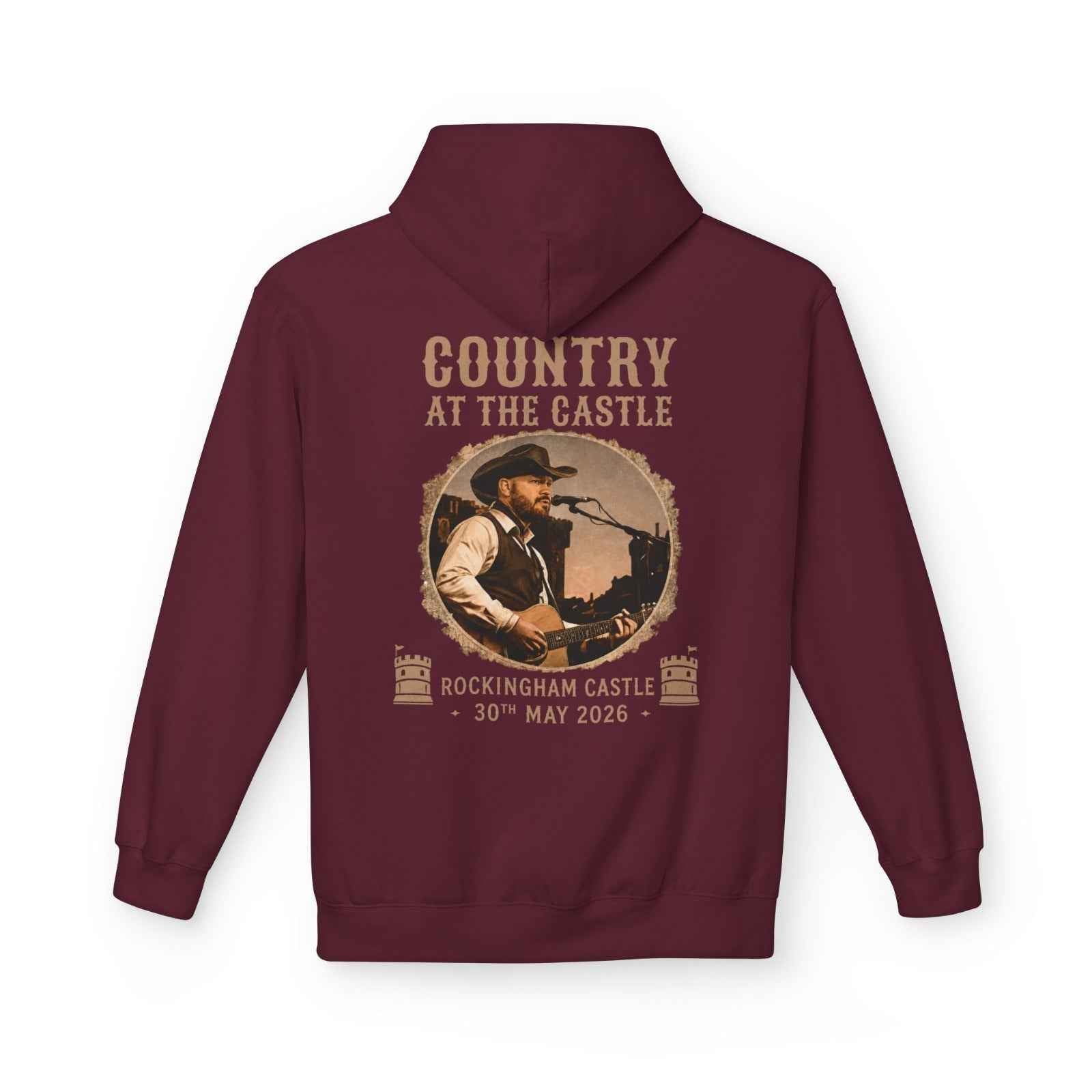 Rory Circle Country at the Castle Maroon Hoodie Main image