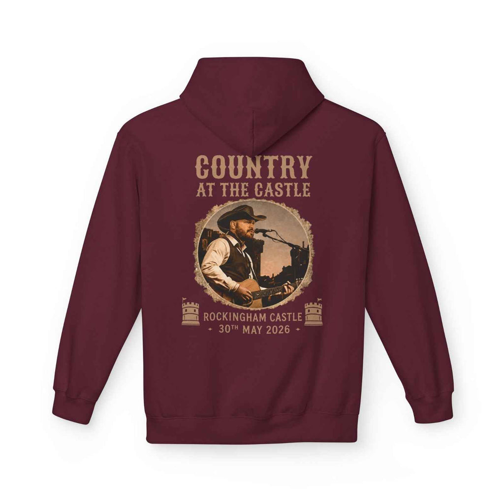 Rory Circle Country at the Castle Maroon Hoodie