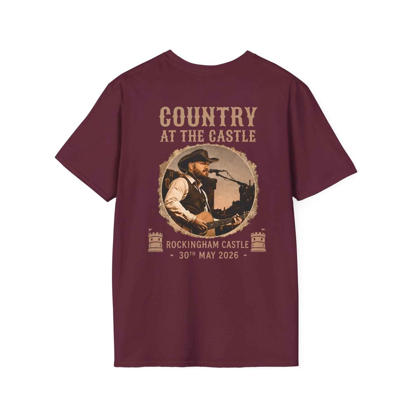 Rory Circle Country at the Castle Maroon Tee Main image