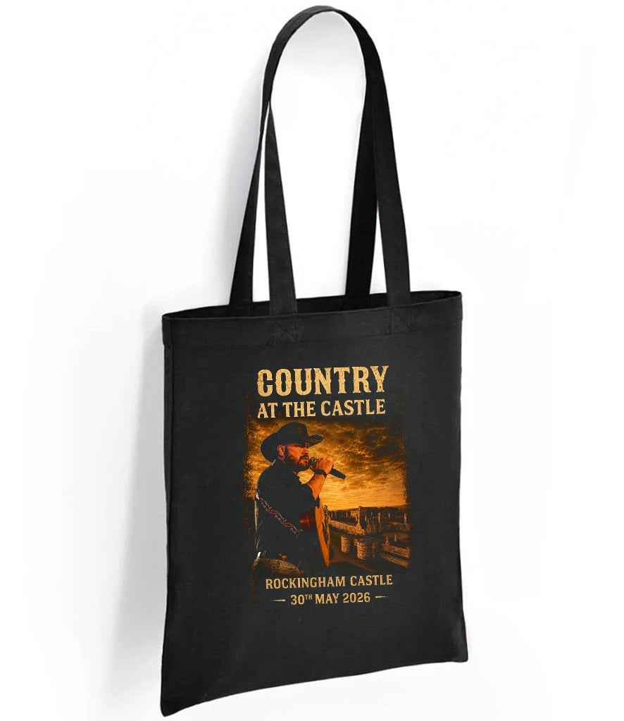 Rory Country at the Castle Black Tote Bag