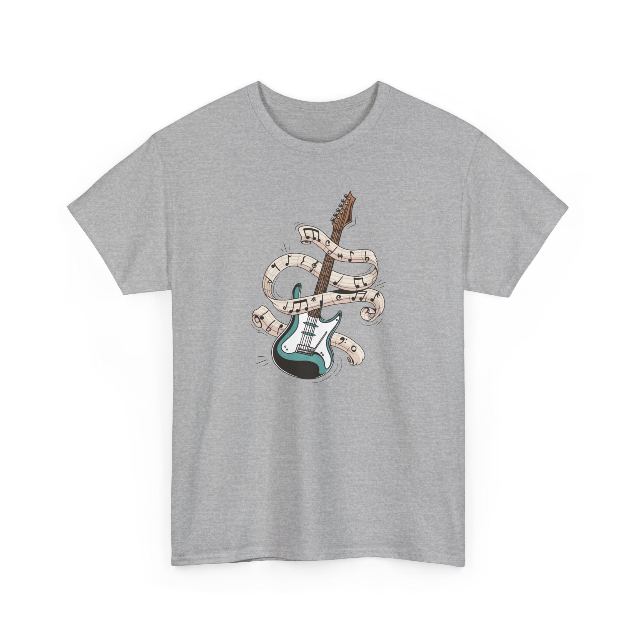 Guitar Musical Notes - T-Shirt