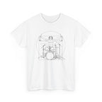 Vitruvian Drummer - T-Shirt