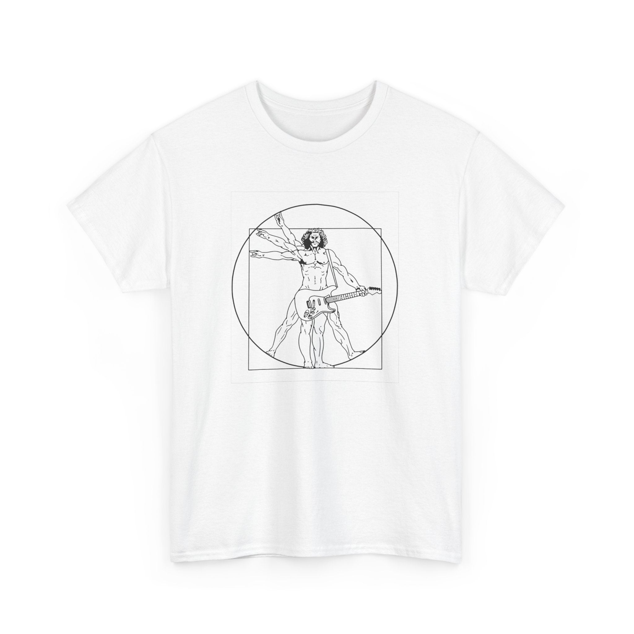 Vitruvian Guitarist - T-Shirt