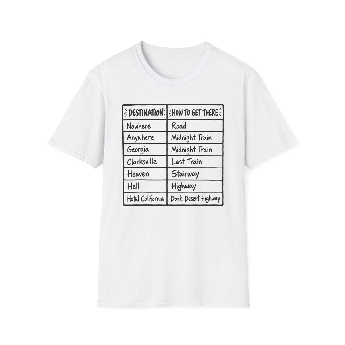 Rock n Roll Destination Tee